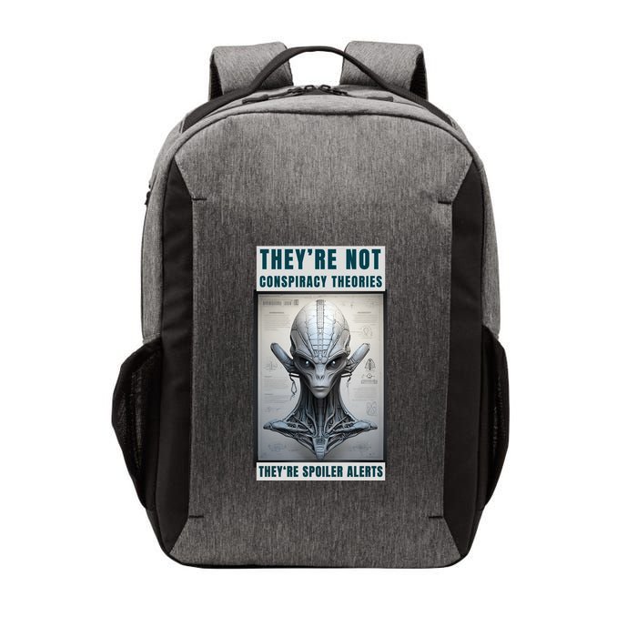 Alien Ufo Conspiracy Theory Disclosure Vector Backpack