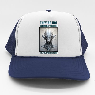 Alien Ufo Conspiracy Theory Disclosure Trucker Hat