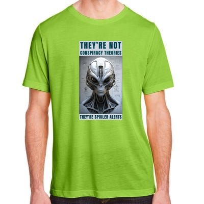 Alien Ufo Conspiracy Theory Disclosure Adult ChromaSoft Performance T-Shirt