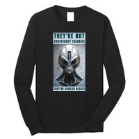 Alien Ufo Conspiracy Theory Disclosure Long Sleeve Shirt