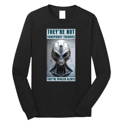 Alien Ufo Conspiracy Theory Disclosure Long Sleeve Shirt