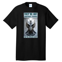 Alien Ufo Conspiracy Theory Disclosure Tall T-Shirt