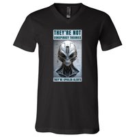 Alien Ufo Conspiracy Theory Disclosure V-Neck T-Shirt