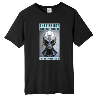 Alien Ufo Conspiracy Theory Disclosure Tall Fusion ChromaSoft Performance T-Shirt