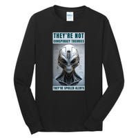 Alien Ufo Conspiracy Theory Disclosure Tall Long Sleeve T-Shirt