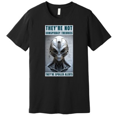 Alien Ufo Conspiracy Theory Disclosure Premium T-Shirt