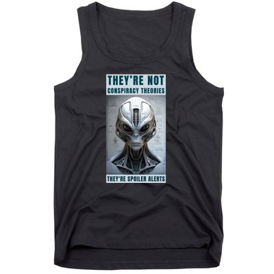 Alien Ufo Conspiracy Theory Disclosure Tank Top