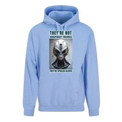 Alien Ufo Conspiracy Theory Disclosure Unisex Surf Hoodie