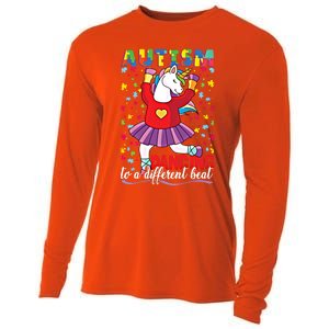 Autism Unicorn Cute Gift Cooling Performance Long Sleeve Crew