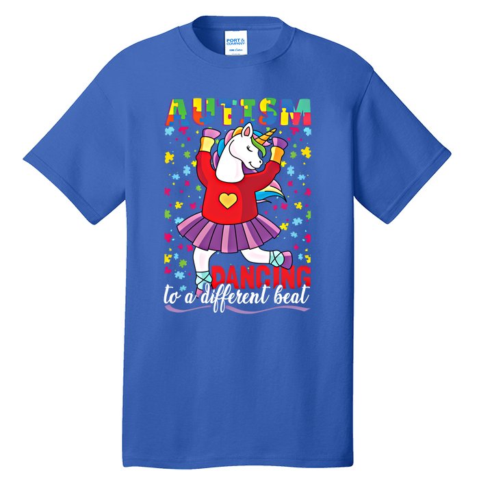 Autism Unicorn Cute Gift Tall T-Shirt