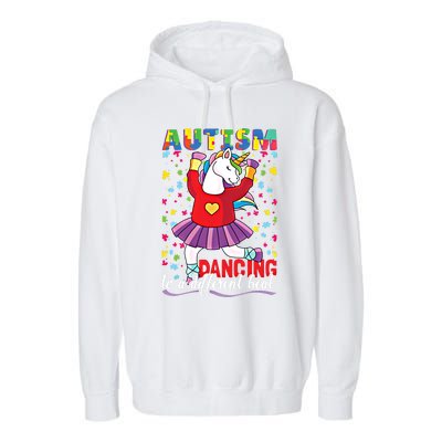 Autism Unicorn Cute Gift Garment-Dyed Fleece Hoodie