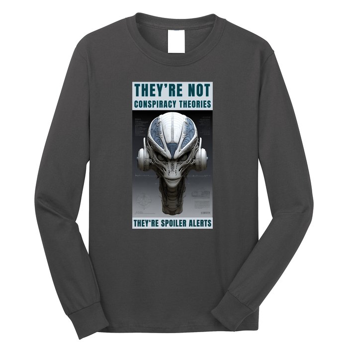 Alien Ufo Conspiracy Theory Disclosure Long Sleeve Shirt