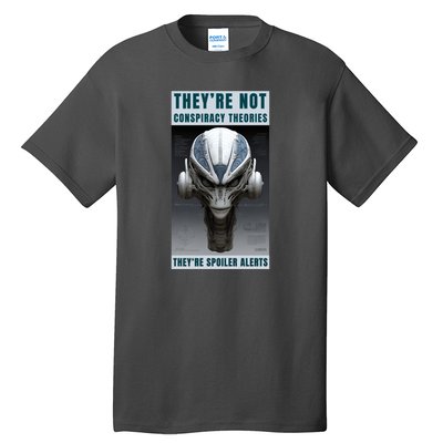 Alien Ufo Conspiracy Theory Disclosure Tall T-Shirt