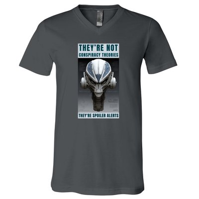 Alien Ufo Conspiracy Theory Disclosure V-Neck T-Shirt