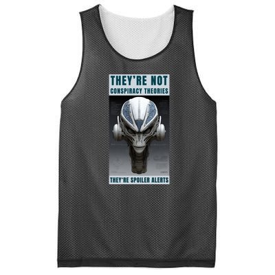 Alien Ufo Conspiracy Theory Disclosure Mesh Reversible Basketball Jersey Tank