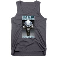 Alien Ufo Conspiracy Theory Disclosure Tank Top