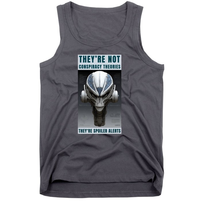 Alien Ufo Conspiracy Theory Disclosure Tank Top