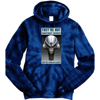 Alien Ufo Conspiracy Theory Disclosure Tie Dye Hoodie