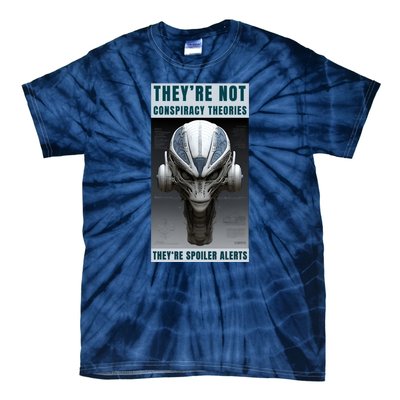 Alien Ufo Conspiracy Theory Disclosure Tie-Dye T-Shirt