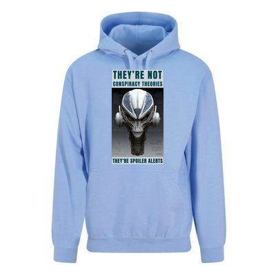 Alien Ufo Conspiracy Theory Disclosure Unisex Surf Hoodie