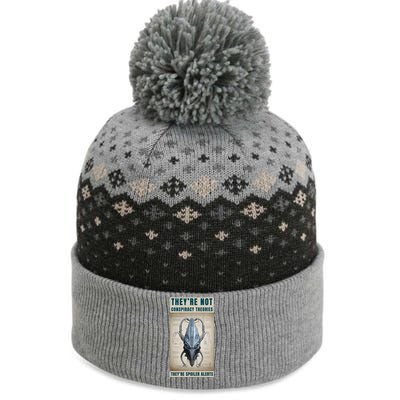 Alien Ufo Conspiracy Theory Disclosure The Baniff Cuffed Pom Beanie