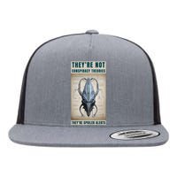 Alien Ufo Conspiracy Theory Disclosure Flat Bill Trucker Hat