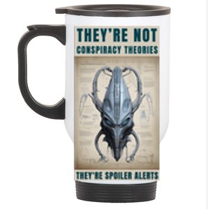 Alien Ufo Conspiracy Theory Disclosure Stainless Steel Travel Mug