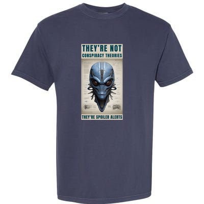 Alien Ufo Conspiracy Theory Disclosure Garment-Dyed Heavyweight T-Shirt