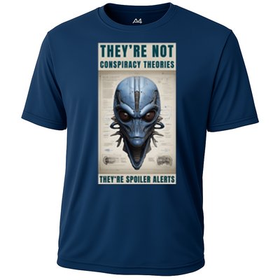 Alien Ufo Conspiracy Theory Disclosure Cooling Performance Crew T-Shirt