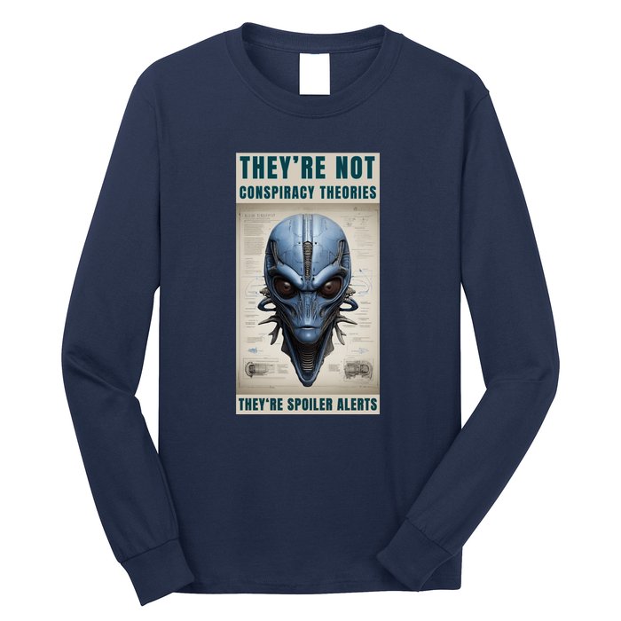 Alien Ufo Conspiracy Theory Disclosure Long Sleeve Shirt