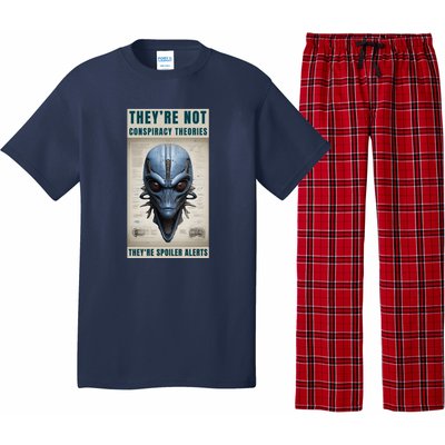 Alien Ufo Conspiracy Theory Disclosure Pajama Set