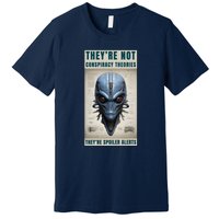 Alien Ufo Conspiracy Theory Disclosure Premium T-Shirt