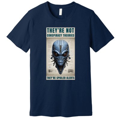 Alien Ufo Conspiracy Theory Disclosure Premium T-Shirt