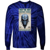 Alien Ufo Conspiracy Theory Disclosure Tie-Dye Long Sleeve Shirt