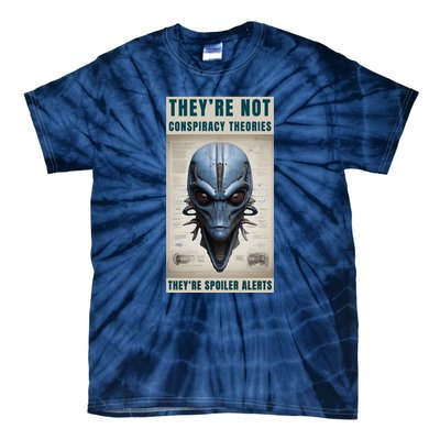 Alien Ufo Conspiracy Theory Disclosure Tie-Dye T-Shirt