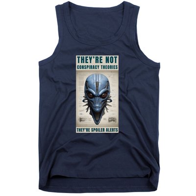 Alien Ufo Conspiracy Theory Disclosure Tank Top