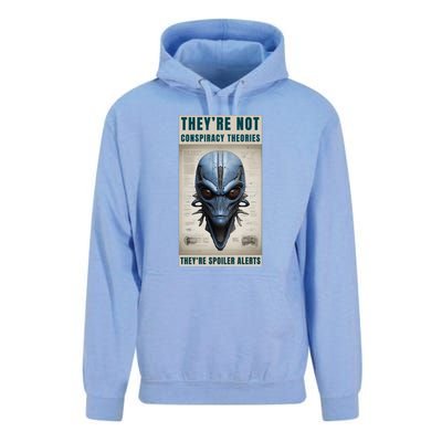 Alien Ufo Conspiracy Theory Disclosure Unisex Surf Hoodie