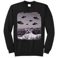 Alien UFO Cat Meme Sweatshirt