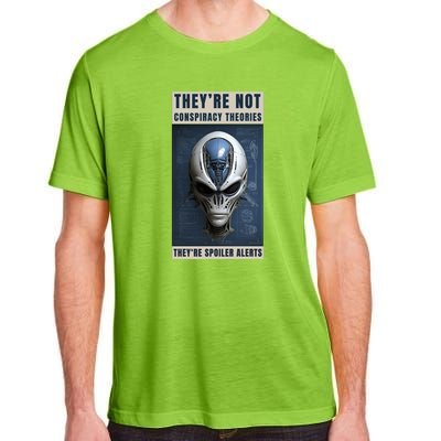 Alien Ufo Conspiracy Theory Disclosure Adult ChromaSoft Performance T-Shirt