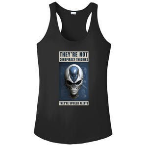 Alien Ufo Conspiracy Theory Disclosure Ladies PosiCharge Competitor Racerback Tank