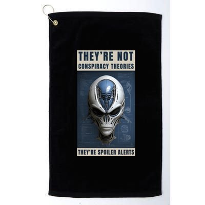 Alien Ufo Conspiracy Theory Disclosure Platinum Collection Golf Towel