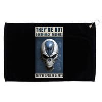 Alien Ufo Conspiracy Theory Disclosure Grommeted Golf Towel