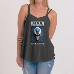 Alien Ufo Conspiracy Theory Disclosure Women's Strappy Tank