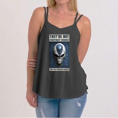 Alien Ufo Conspiracy Theory Disclosure Women's Strappy Tank