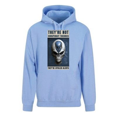 Alien Ufo Conspiracy Theory Disclosure Unisex Surf Hoodie