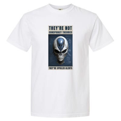 Alien Ufo Conspiracy Theory Disclosure Garment-Dyed Heavyweight T-Shirt