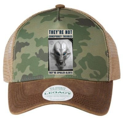 Alien Ufo Conspiracy Theory Disclosure Legacy Tie Dye Trucker Hat