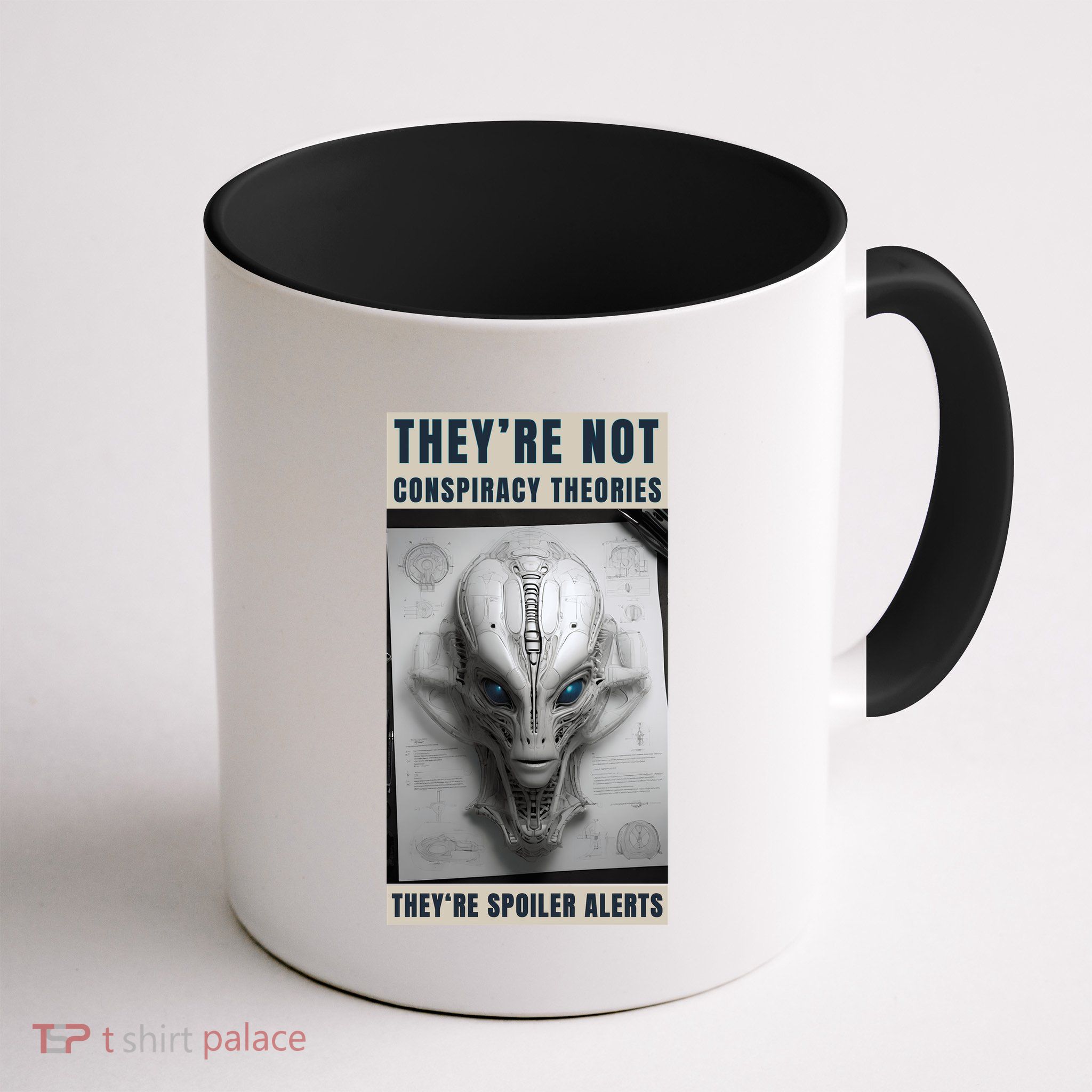 Alien Ufo Conspiracy Theory Disclosure Mug