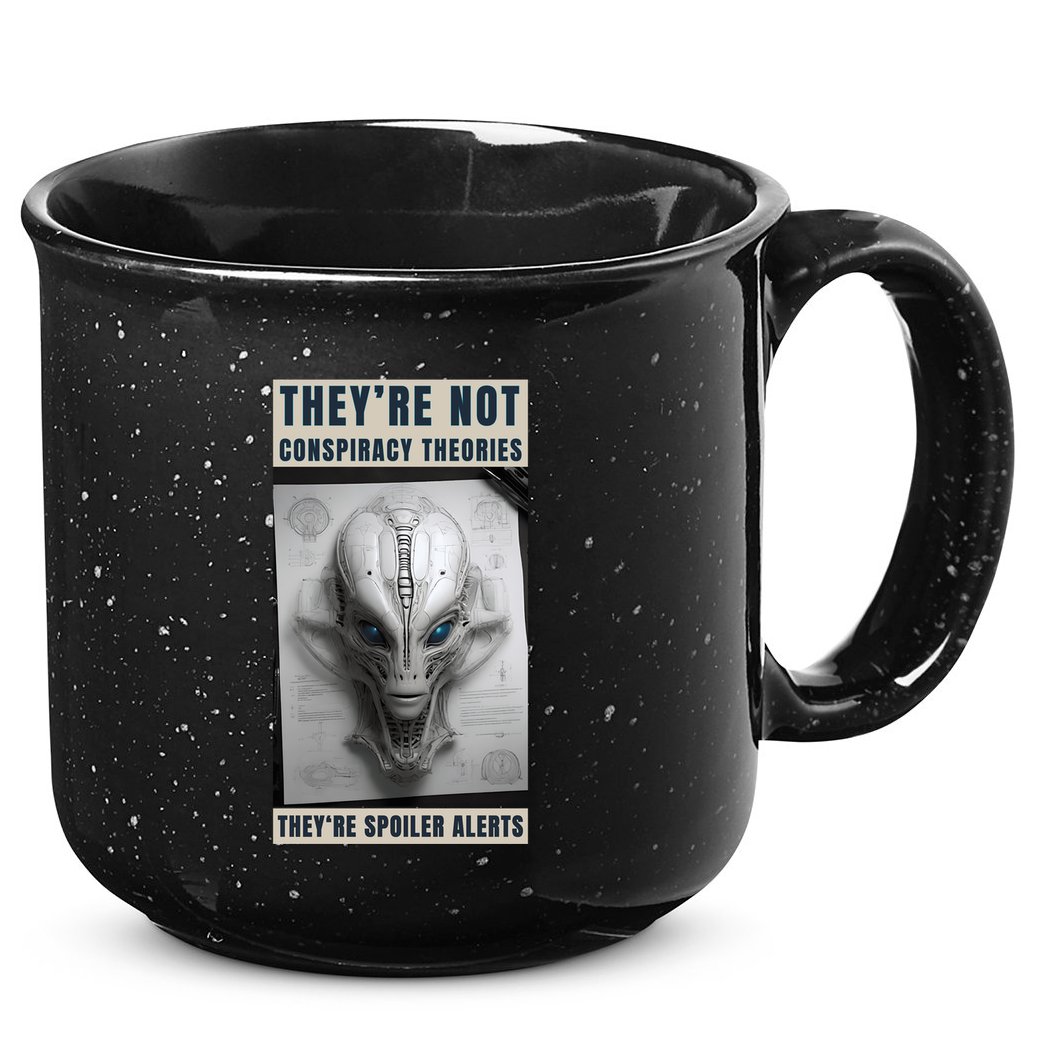 Alien Ufo Conspiracy Theory Disclosure 15oz Campfire Ceramic Mug