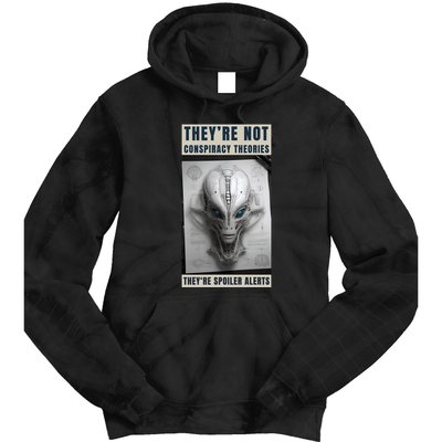 Alien Ufo Conspiracy Theory Disclosure Tie Dye Hoodie